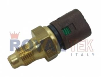 BULBO SENSOR TEMPERATURA DE AGUA ROYALTEK - TEMPERATURA120 AISLANTE MARRON ARO NEGRO / RENAULT 19 21 CLIO I EXPRESS --- OEM 7700810879